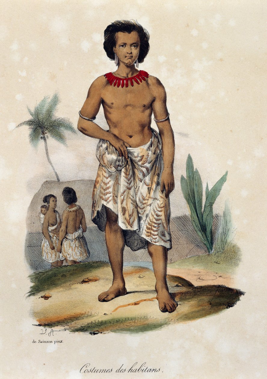 Tonga-Tabou Kostümleri by William M. Timlin