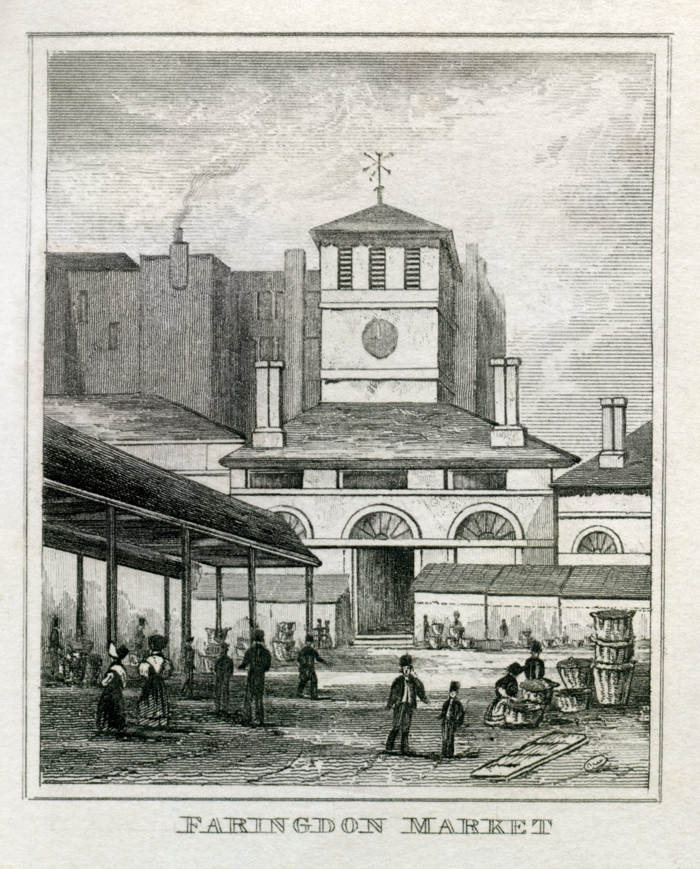 Farringdon Pazarı by Unbekannt