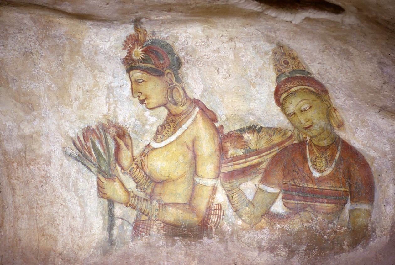 Fresk/Sigiriya Hanımları/Sri Lanka by Unbekannt