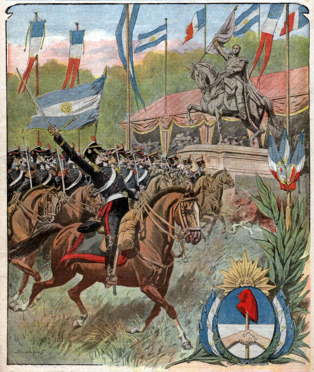 General Jose de Martin. by Nicolas Liez