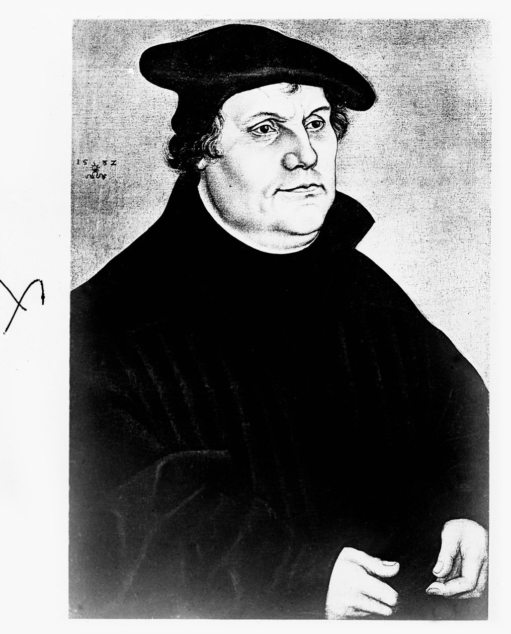 Alman reformcu Martin Luther by Unbekannter Künstler