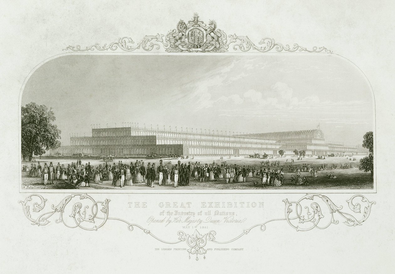 Büyük Sergi 1851 The Crystal Palace, Londra by Unbekannt