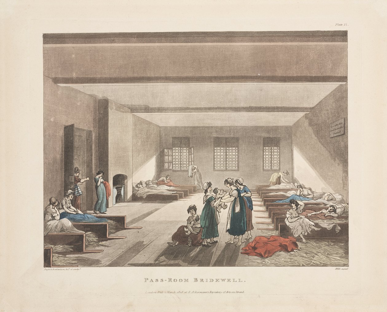 Hastaneler ïPass-room Bridewell by Unbekannter Künstler