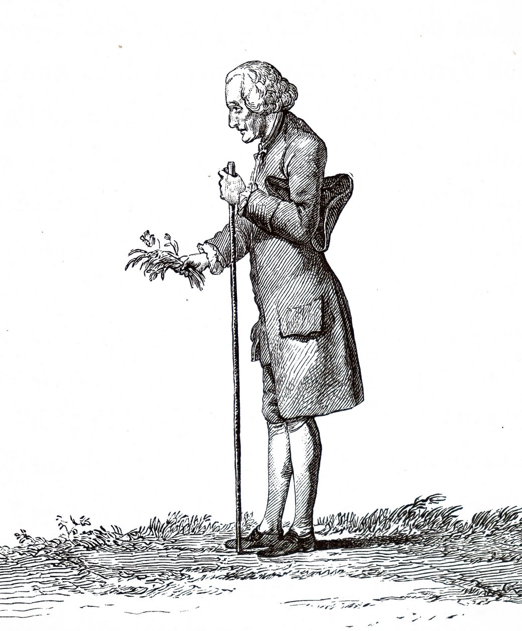 Jean Jacques Rousseau. by Unbekannt