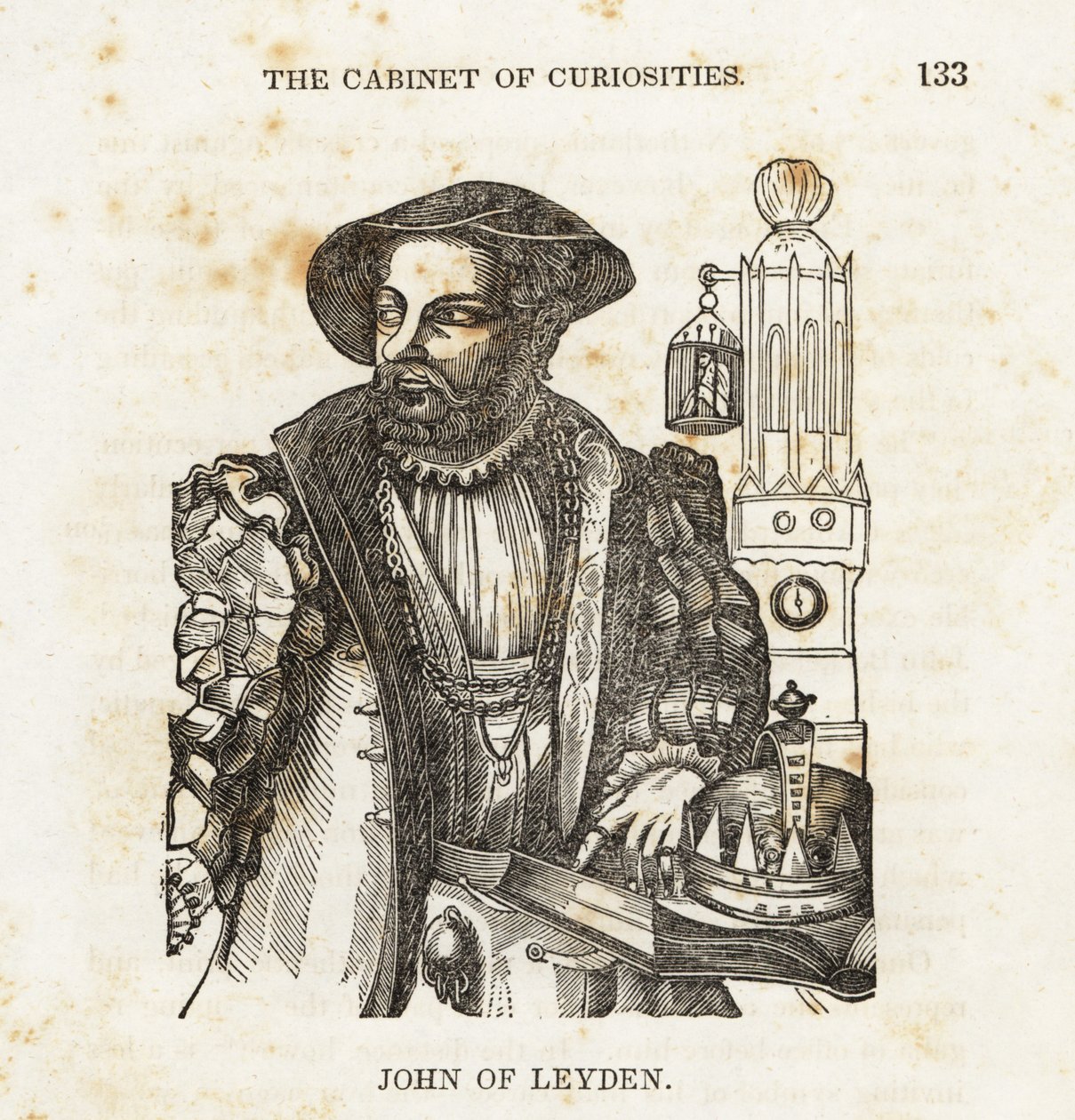 Leiden John, Hollandalı Anabaptist lider by Unbekannter Künstler