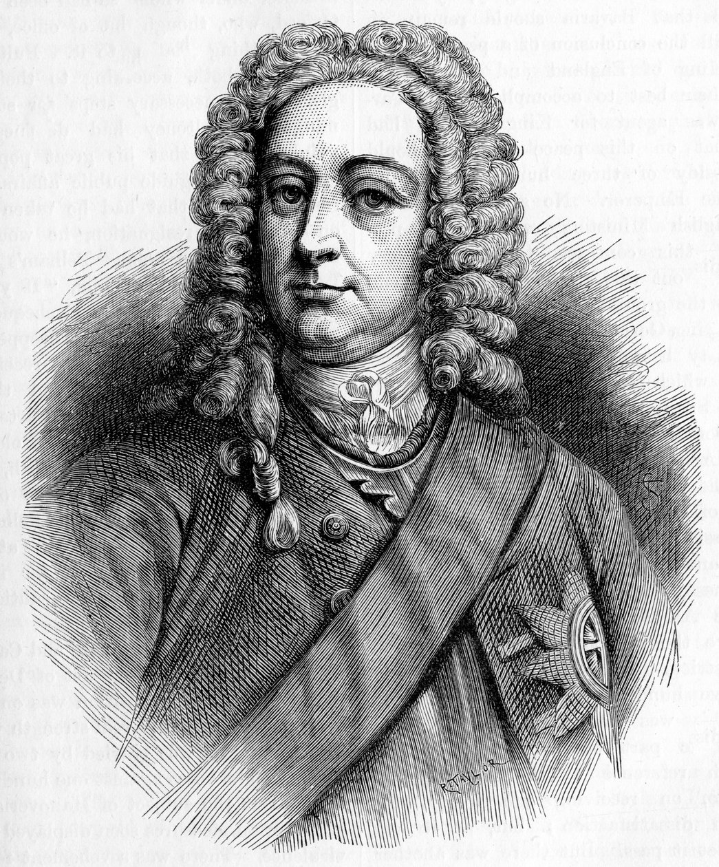 Kral II. George - portre by Unbekannter Künstler