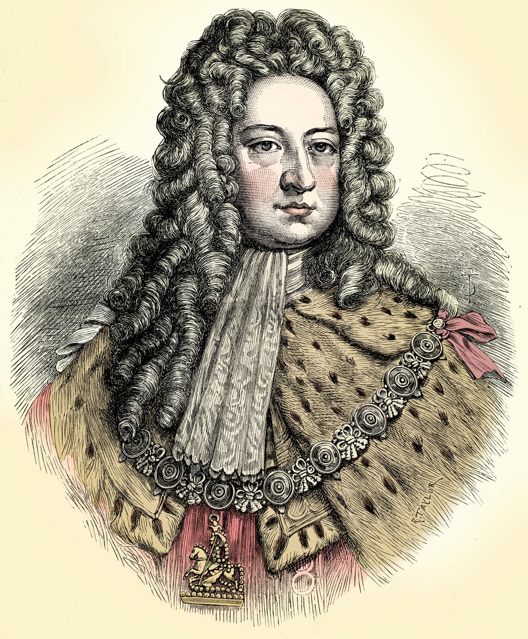 Kral I. George by Unbekannter Künstler