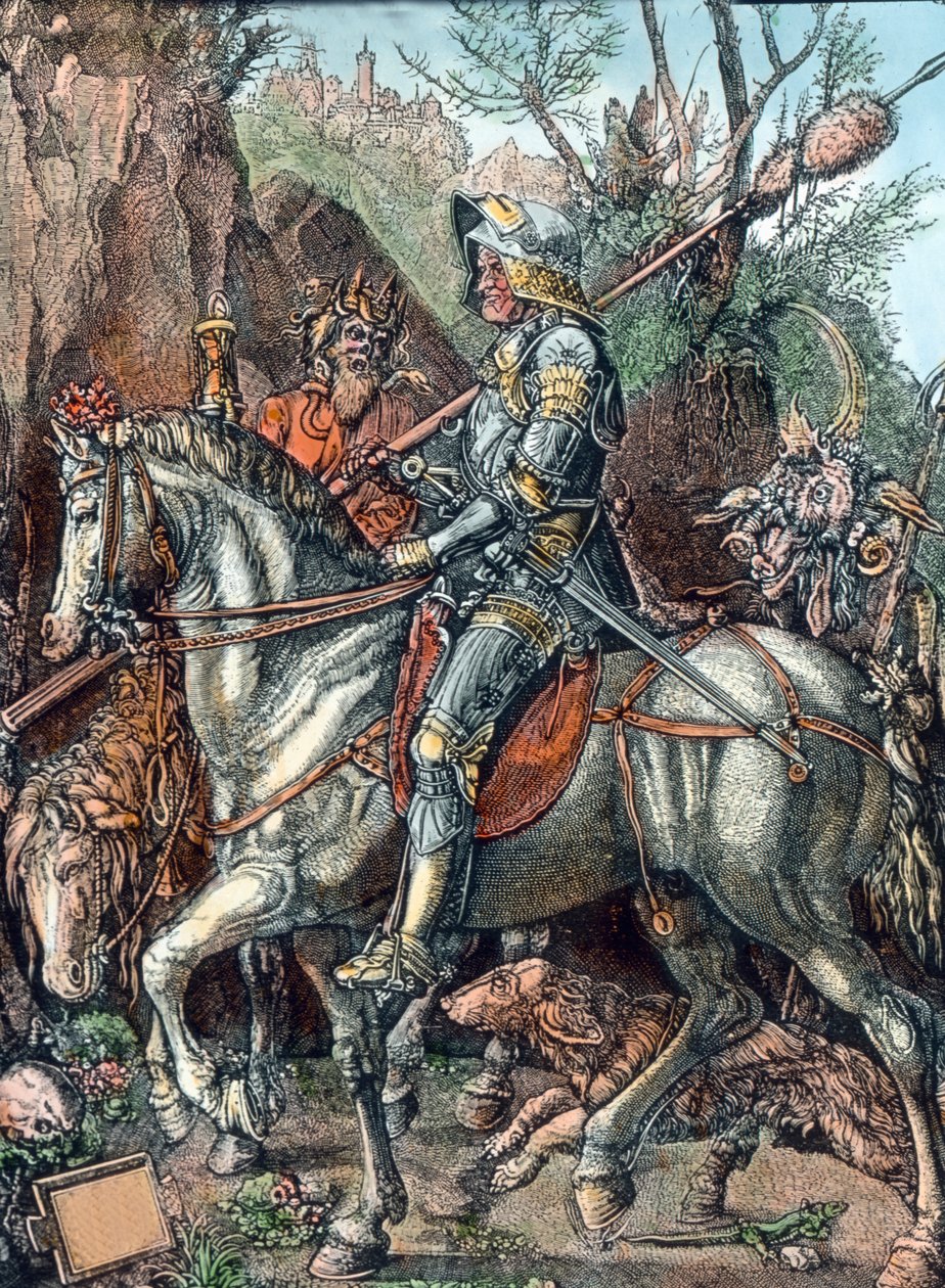 Şövalye, Ölüm ve Şeytan by Unbekannter Künstler