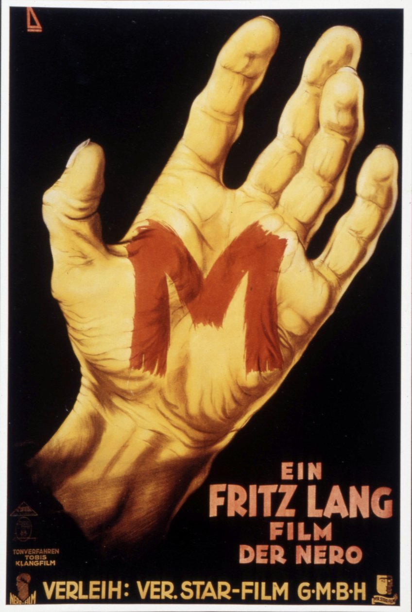 Fritz Lang tarafından M by Unbekannter Künstler