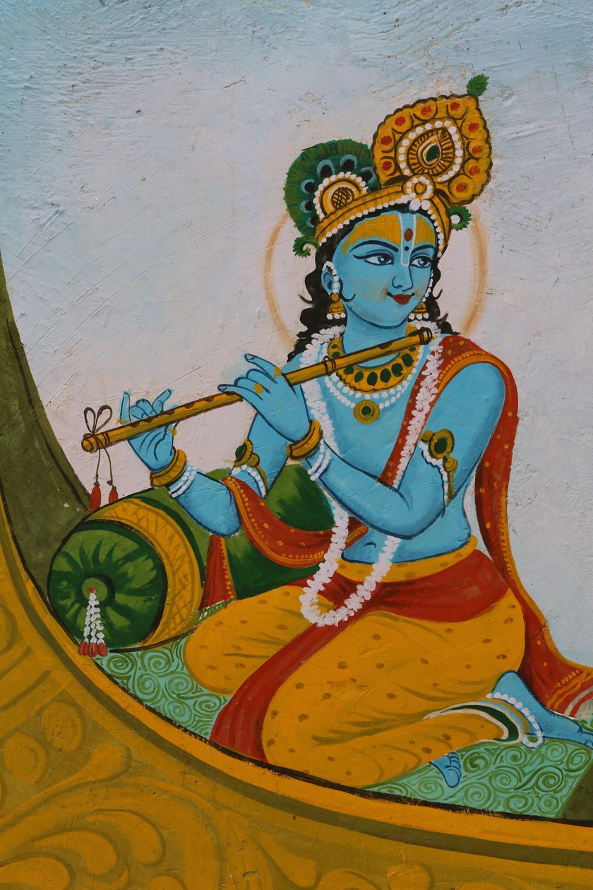 Bir teknede Krishna