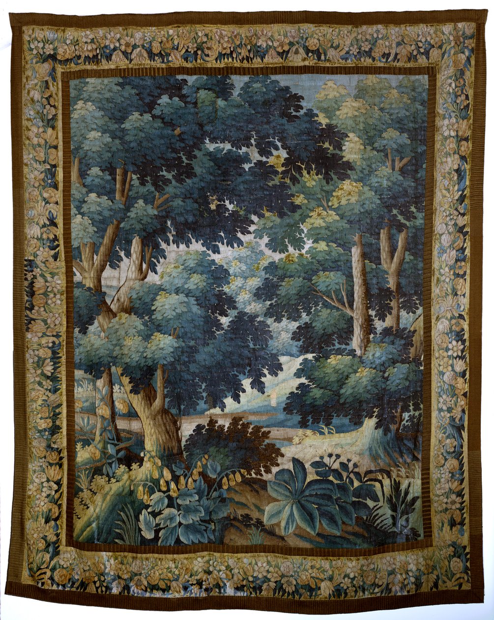 Bölge kilisesi (“Parochiekerk Sint-Walburga”). Goblen. by Alec Hunter