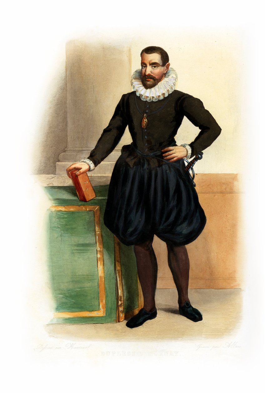 Philippe de Mornay by Unbekannter Künstler