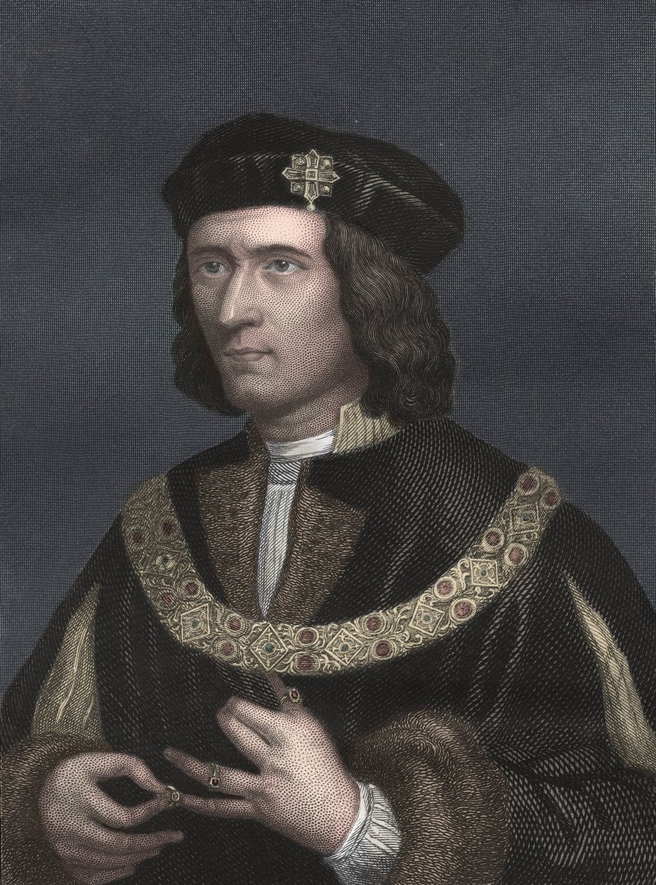 İngiltere Kralı III.Richard (baskı) by Unbekannter Künstler