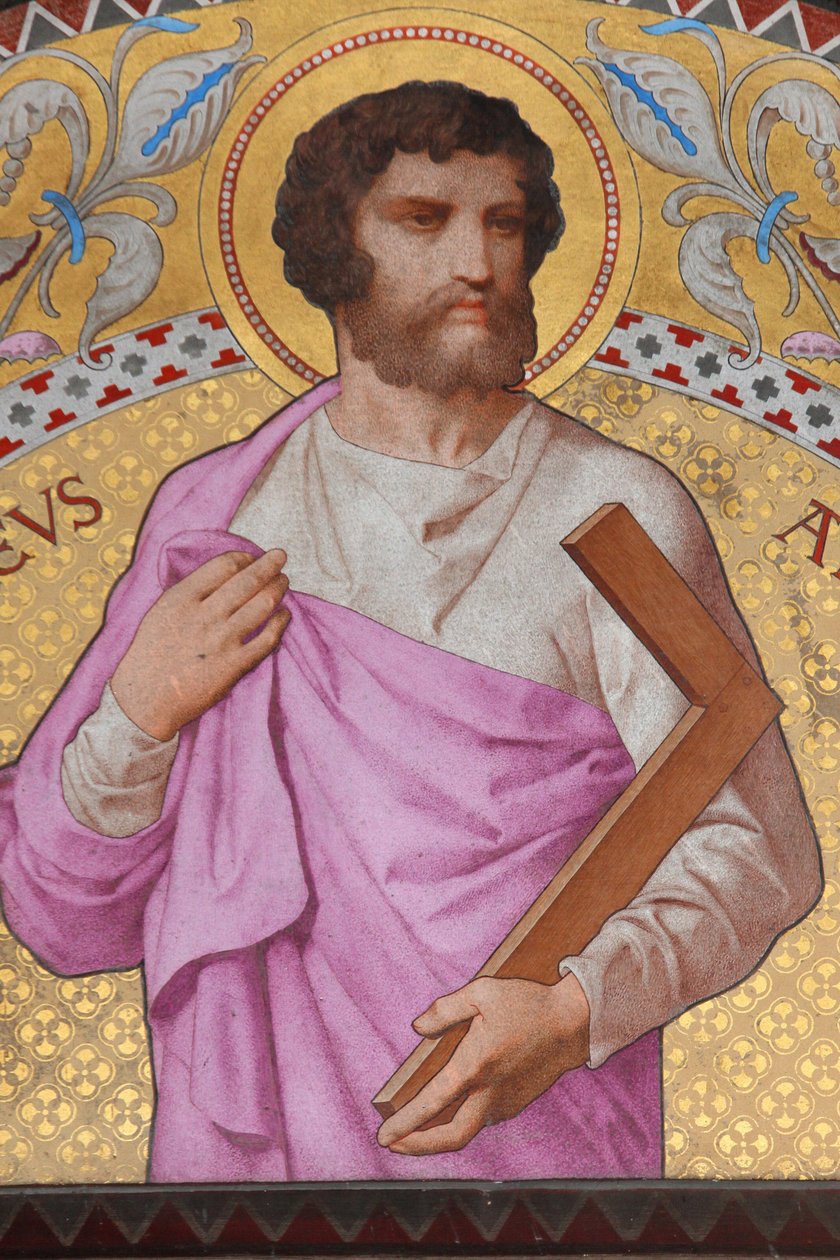Saint-Thaddeus mozaiği, Paris, Fransa by Unbekannt