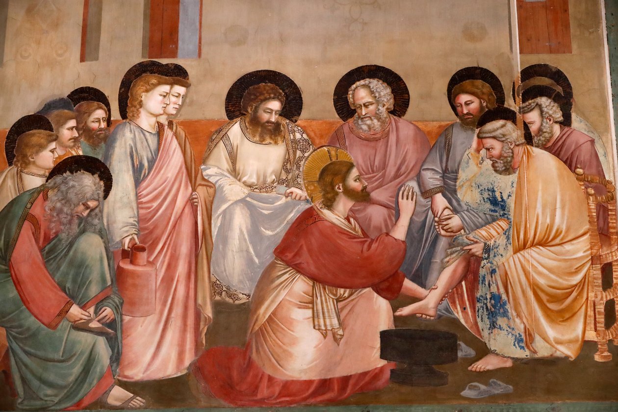 Scrovegni Şapeli. Giotto tarafından taze by Unbekannt