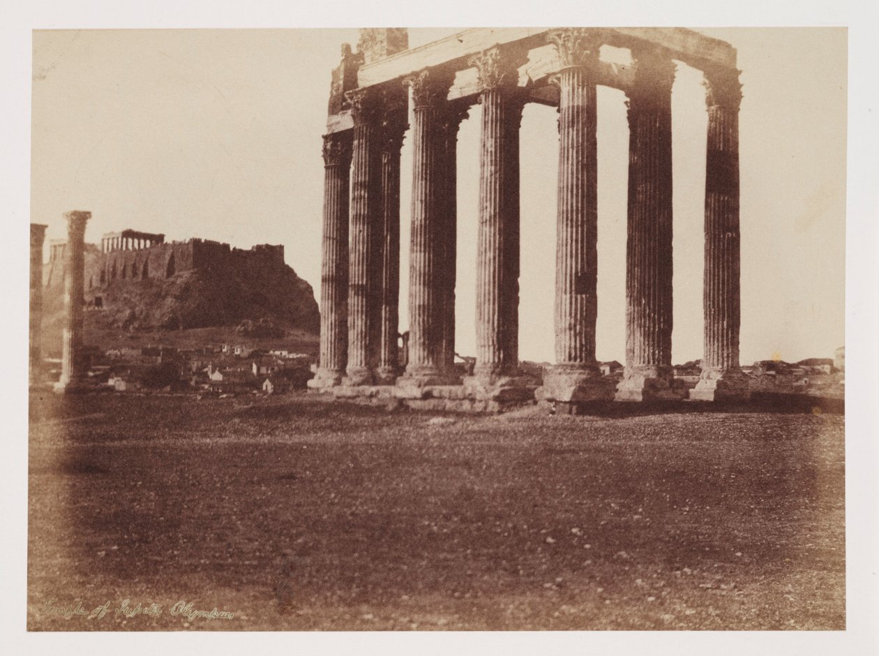 Jüpiter Olympius Tapınağı, 1849 dolayları by Unbekannt