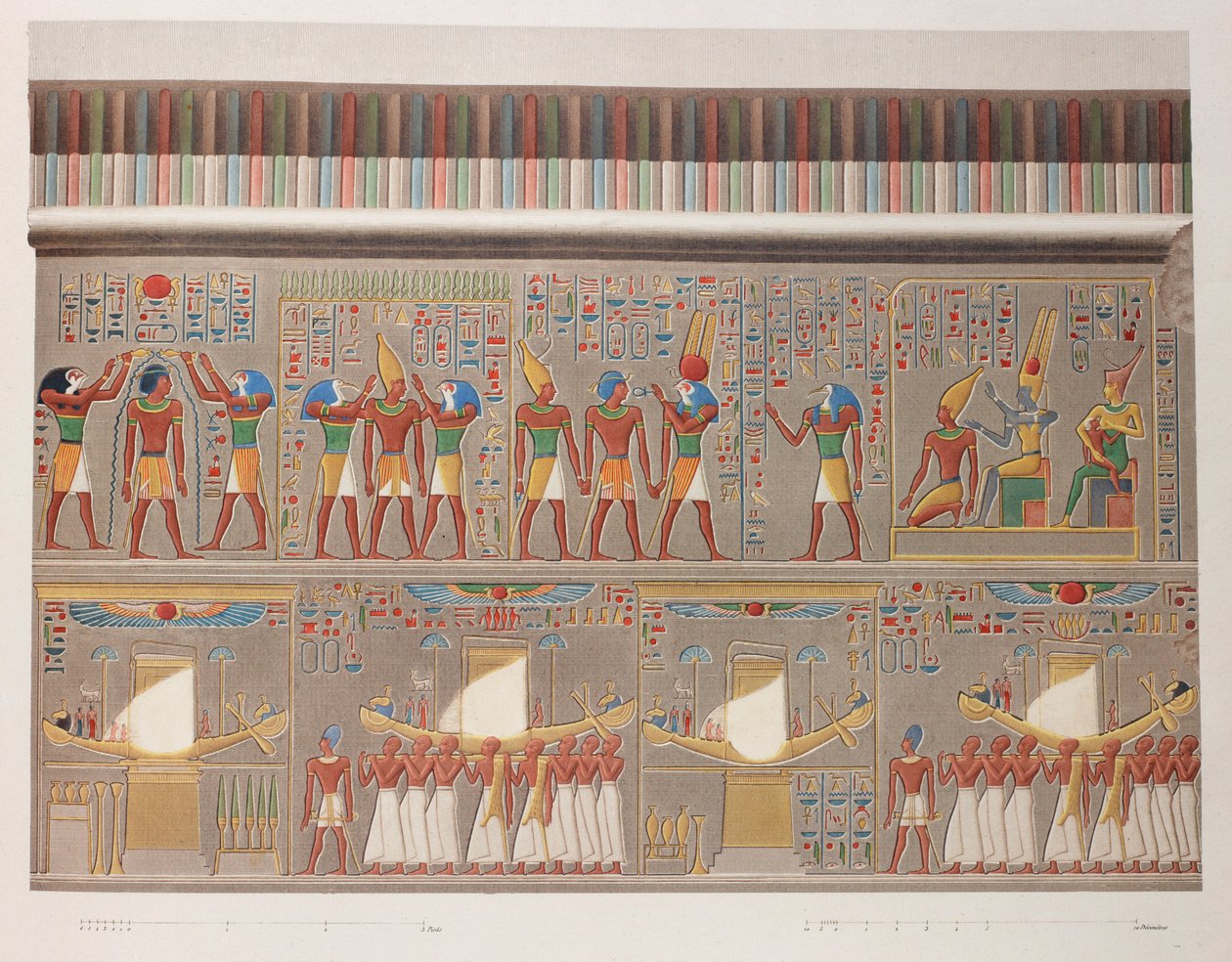 Teb: Karnak, yakın çekim by Unbekannt