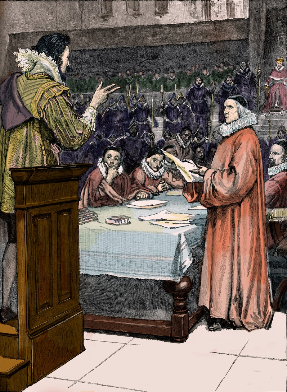 George Villiers'ın Yargılanması by Unbekannter Künstler