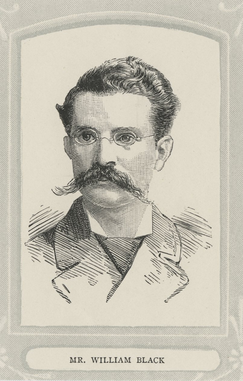 William Black (1841-1898) (taş) by Unbekannt