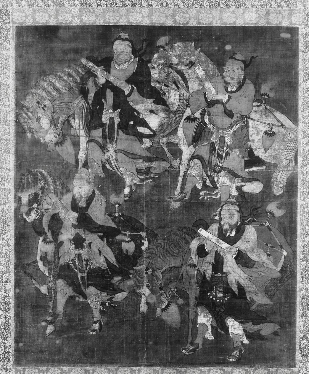Atlı Dört Tanrı. by Unidentified.