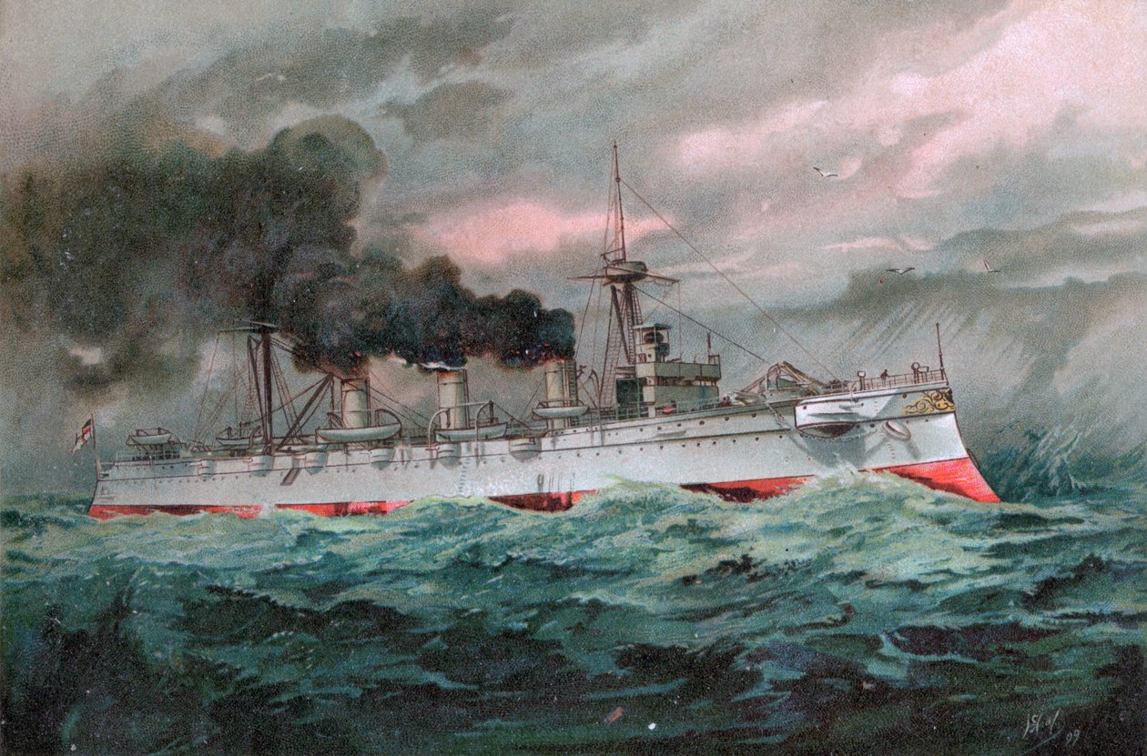 S.M. Büyük kruvazör İmparatoriçe Augusta by Unknown