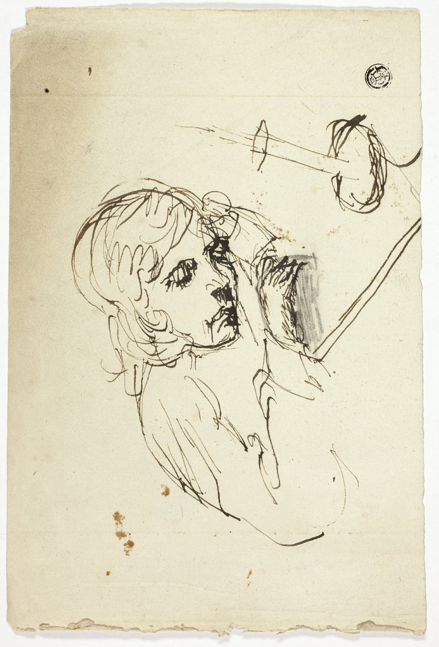 Mumun Yanında Uyuyan Çocuk by Unknown