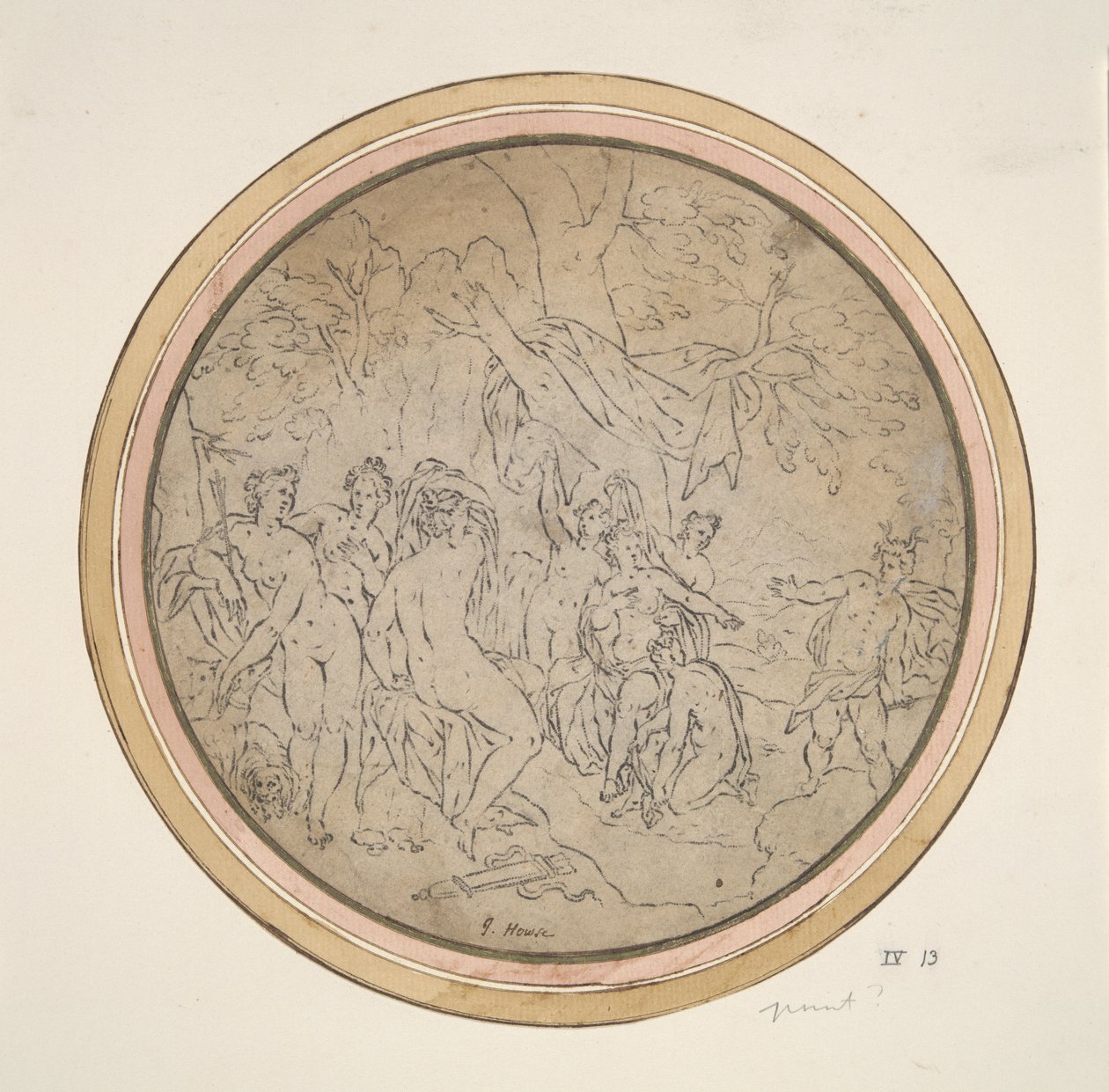 Diana ve Perileri Actaeon