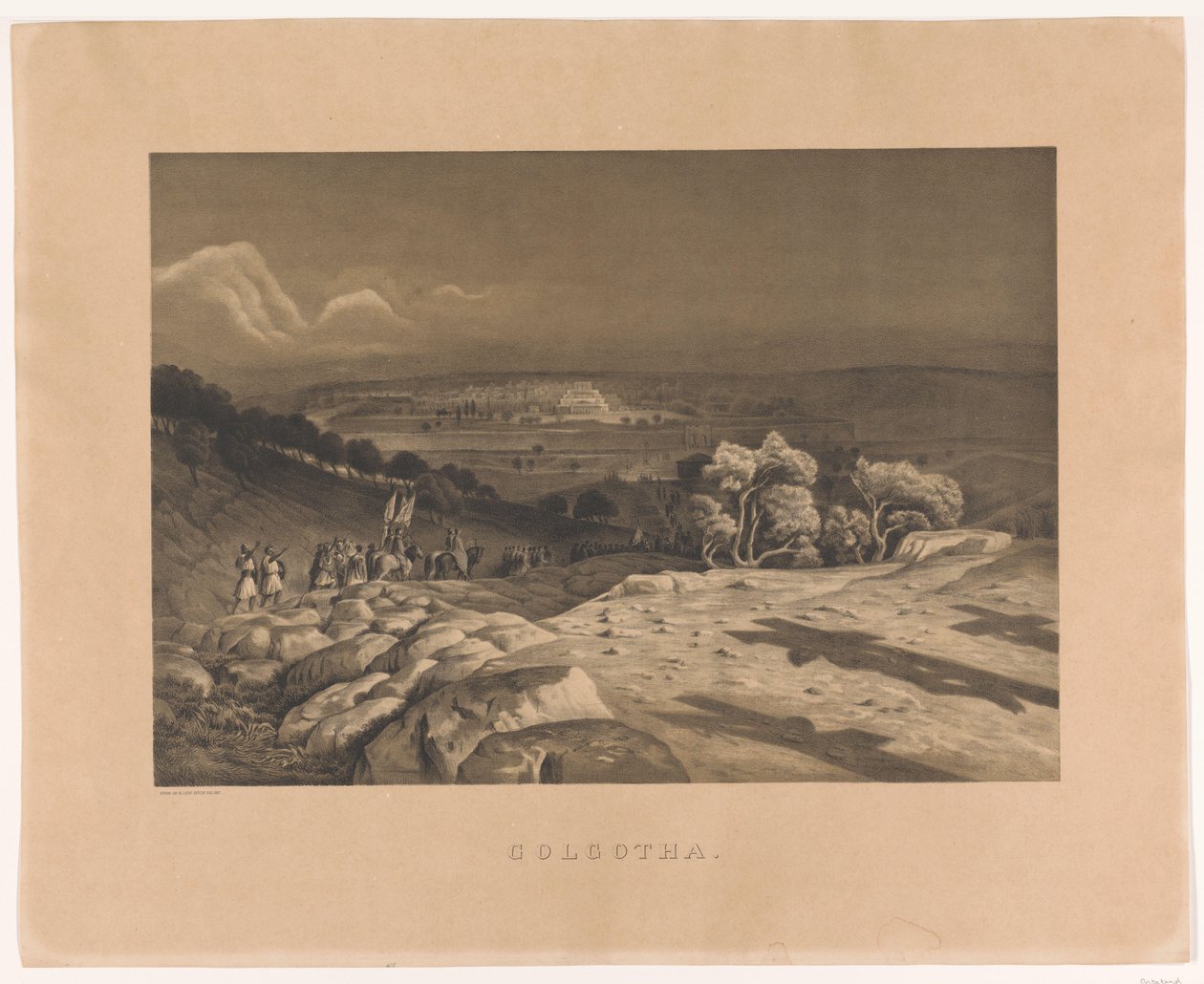 Golgotha (nesne üzerindeki orijinal başlık) by Unknown