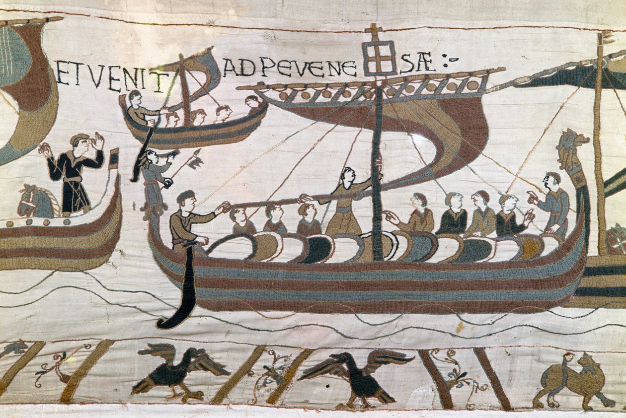 Bayeux Goblen veya Kraliçe Matilda nakış by Unknown artist