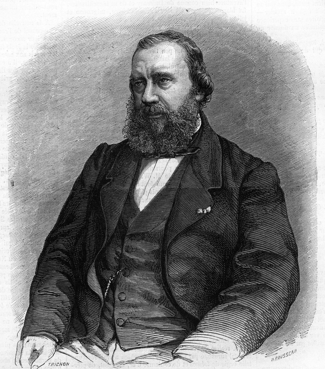 Constant Troyon (1810-1865), Fransız ressam. by Unknown artist