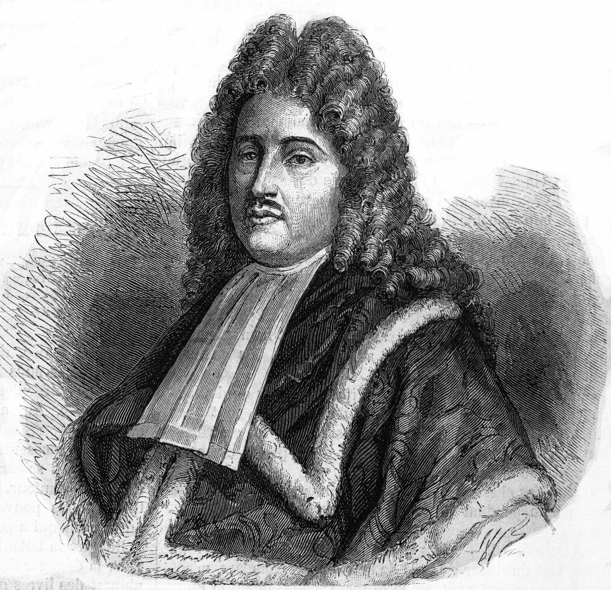 Pierre Magnol, Fransız doktor ve botanikçi 1638-1715 by Unknown artist