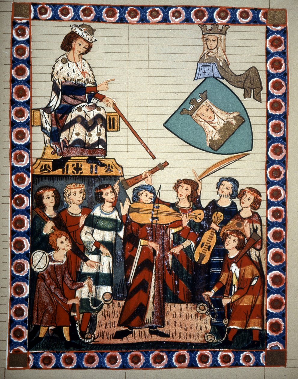 Usta Heinrich Frauenlob tarafından Troubadours Şiiri. by Unknown artist
