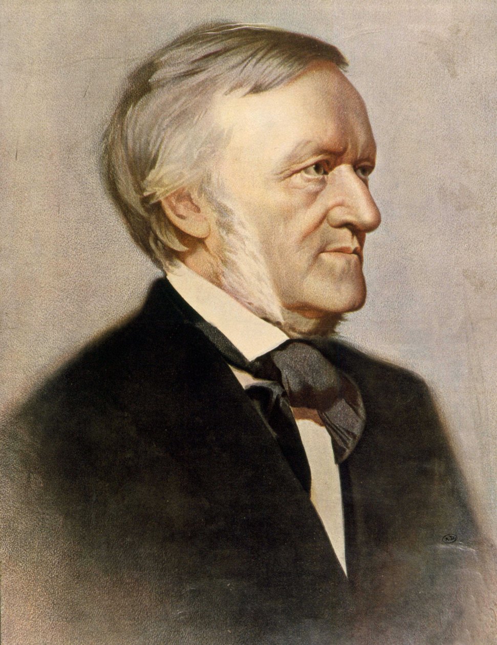 Richard Wagner (1813 - 1883). by Unknown artist