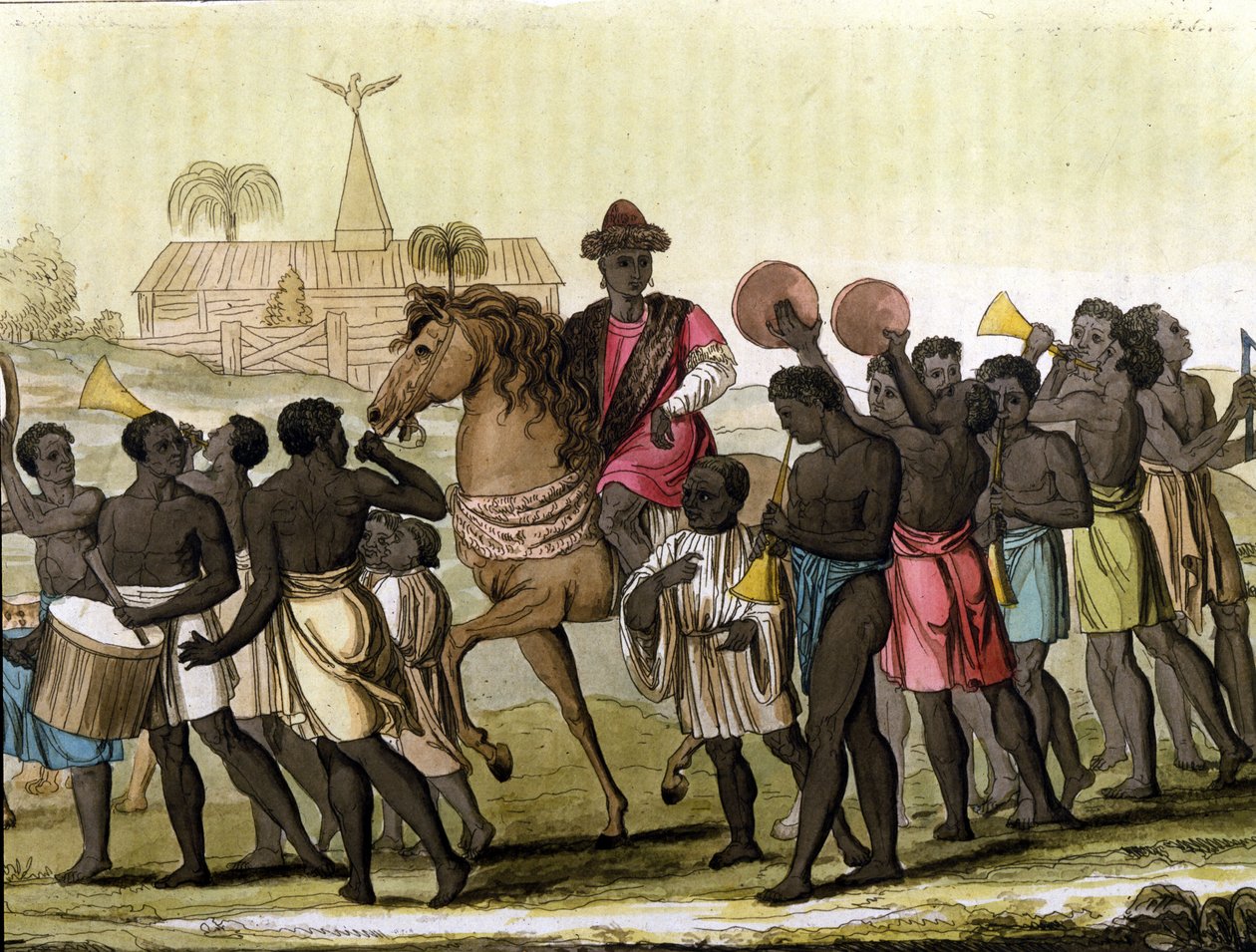 Benin Kralı (Dahomey). by Unknown artist