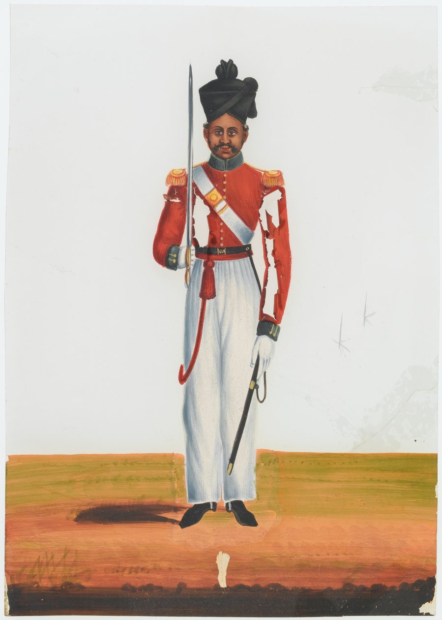 2. Martin Taburu Subadar, Madras Ordusu by Unknown artist
