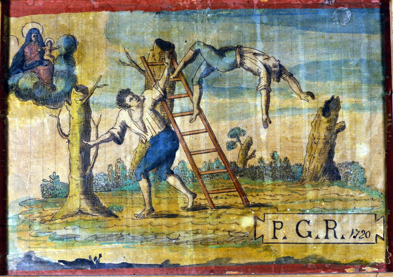 Bir ağacın düşmesi. by Unknown artist