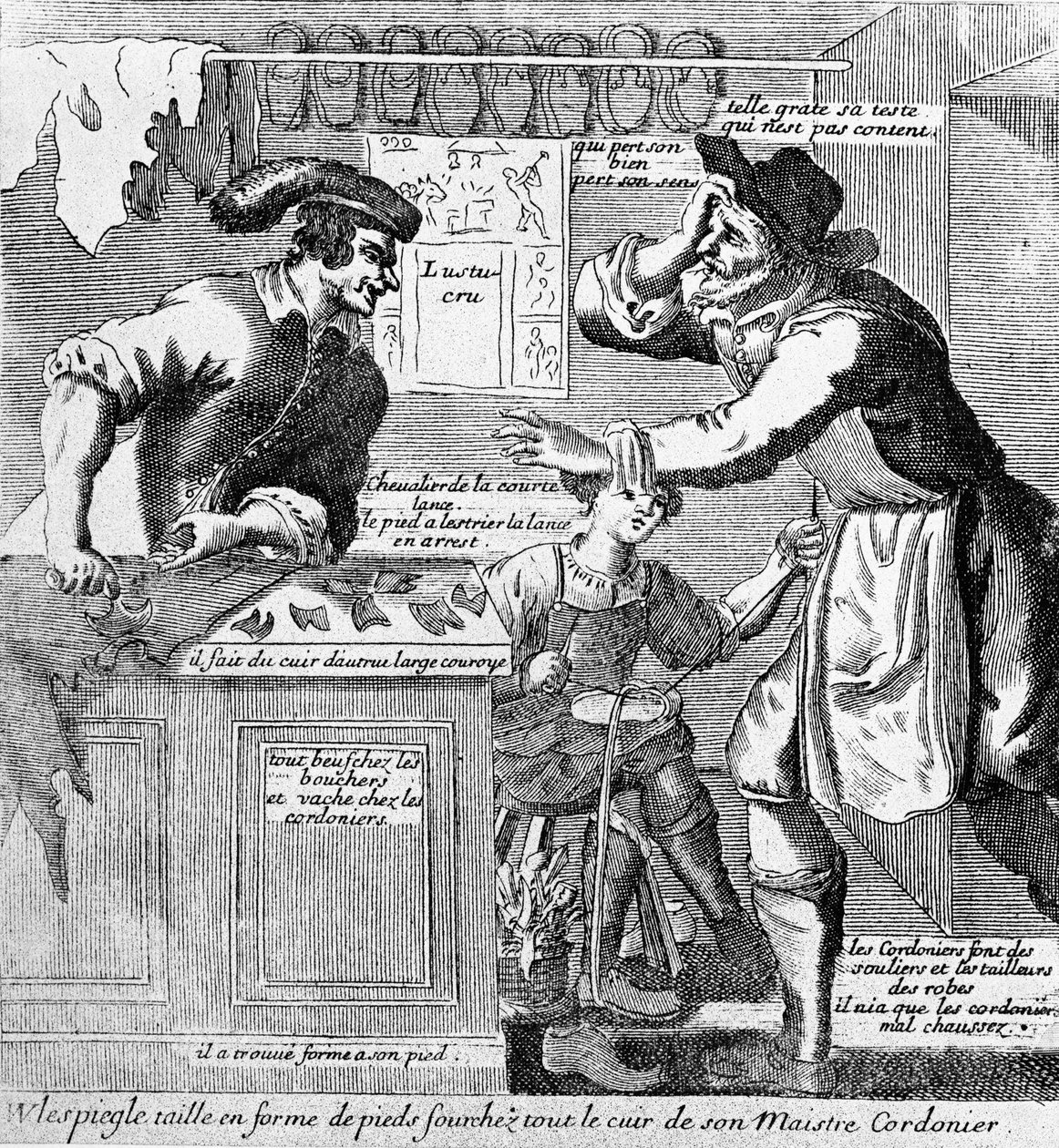 Ayakkabıcı - 1782 - Musee Carnavalet. by Unknown artist
