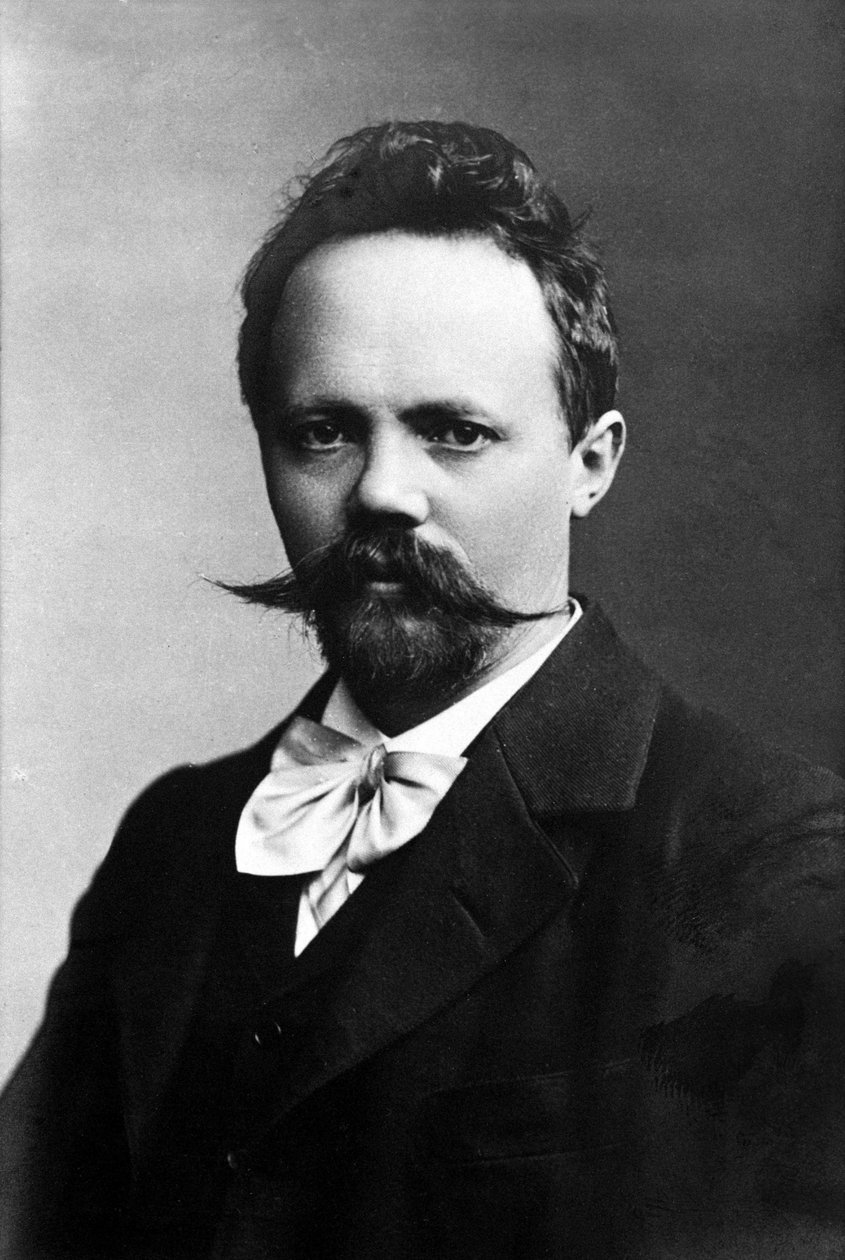 Engelbert Humperdinck (1854-1921), Alman besteci. by Unknown photographer