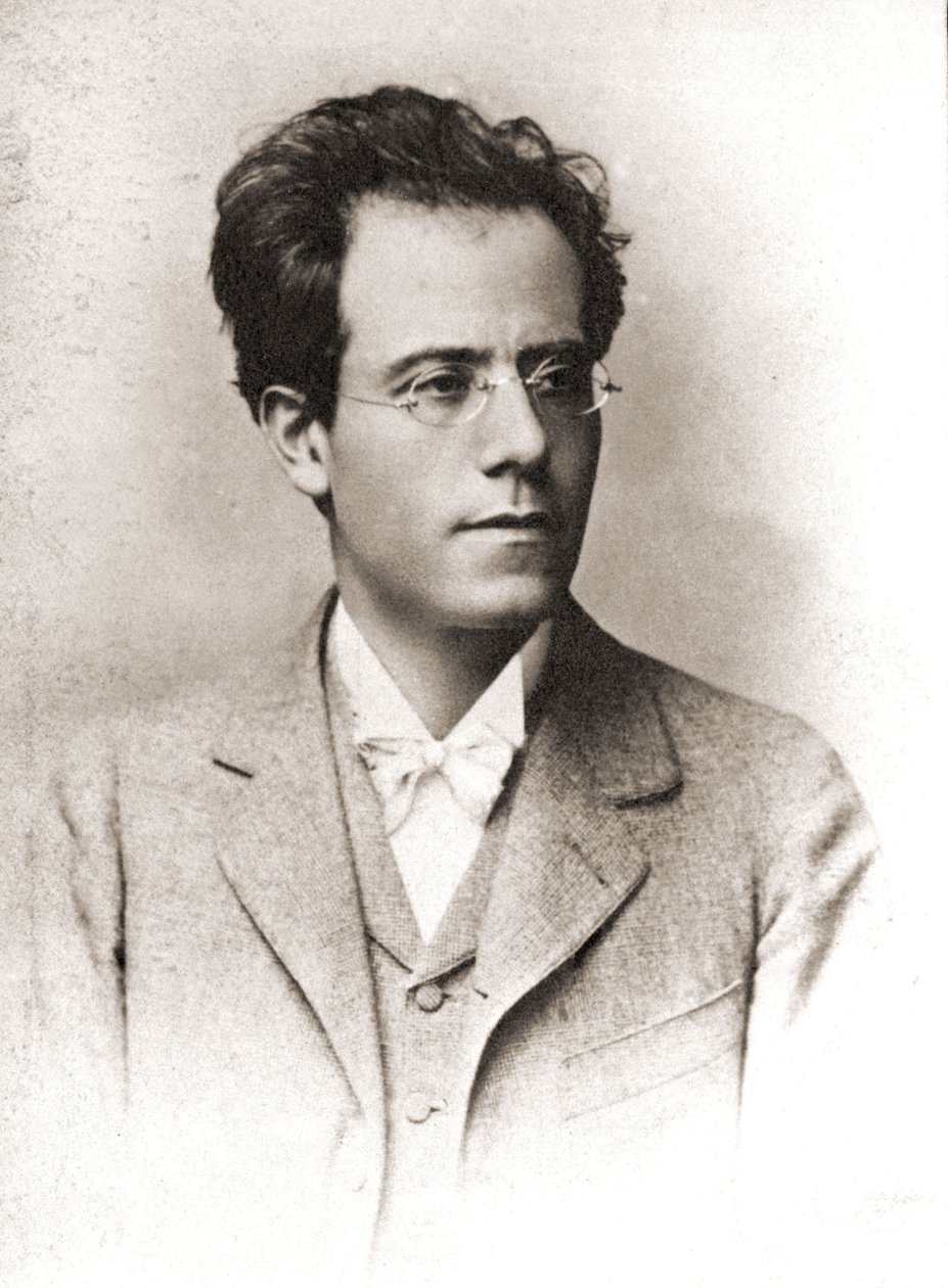 Gustav Mahler (1860 - 1911). by Unknown photographer