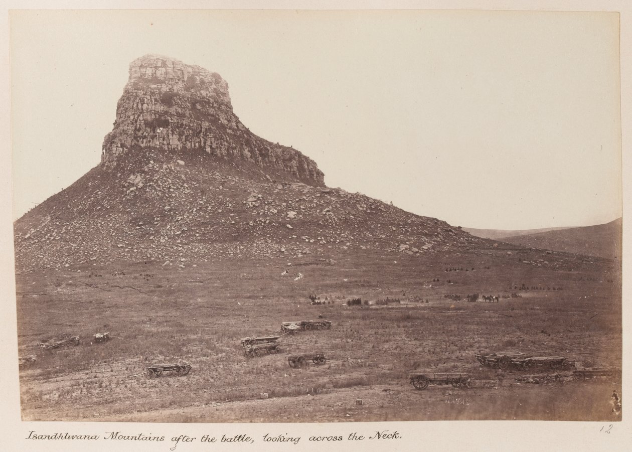 Isandlwana savaş alanı by Unknown photographer