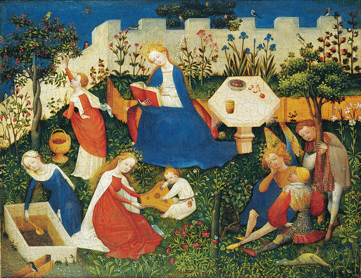 Küçük Cennet Bahçesi by Upper Rhenish Master