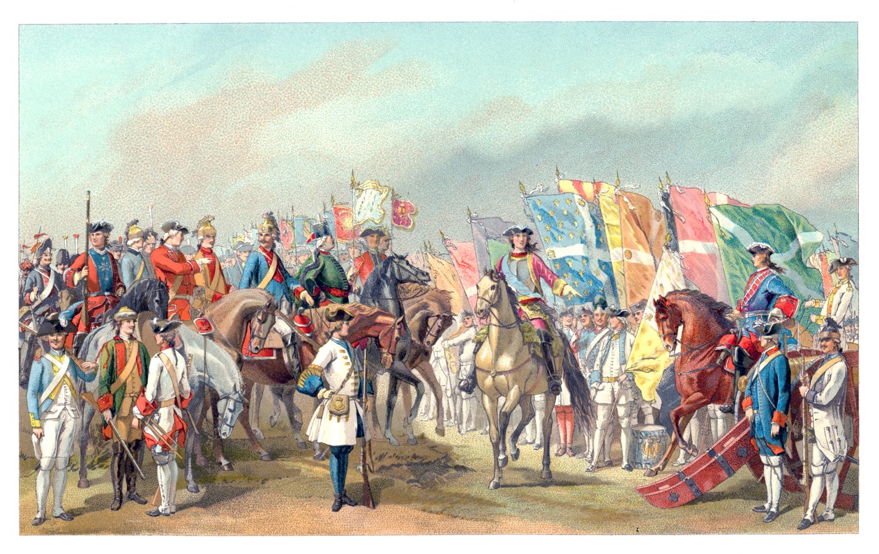 Fransız Ordusu Kostümleri, 1885. by Urrabieta
