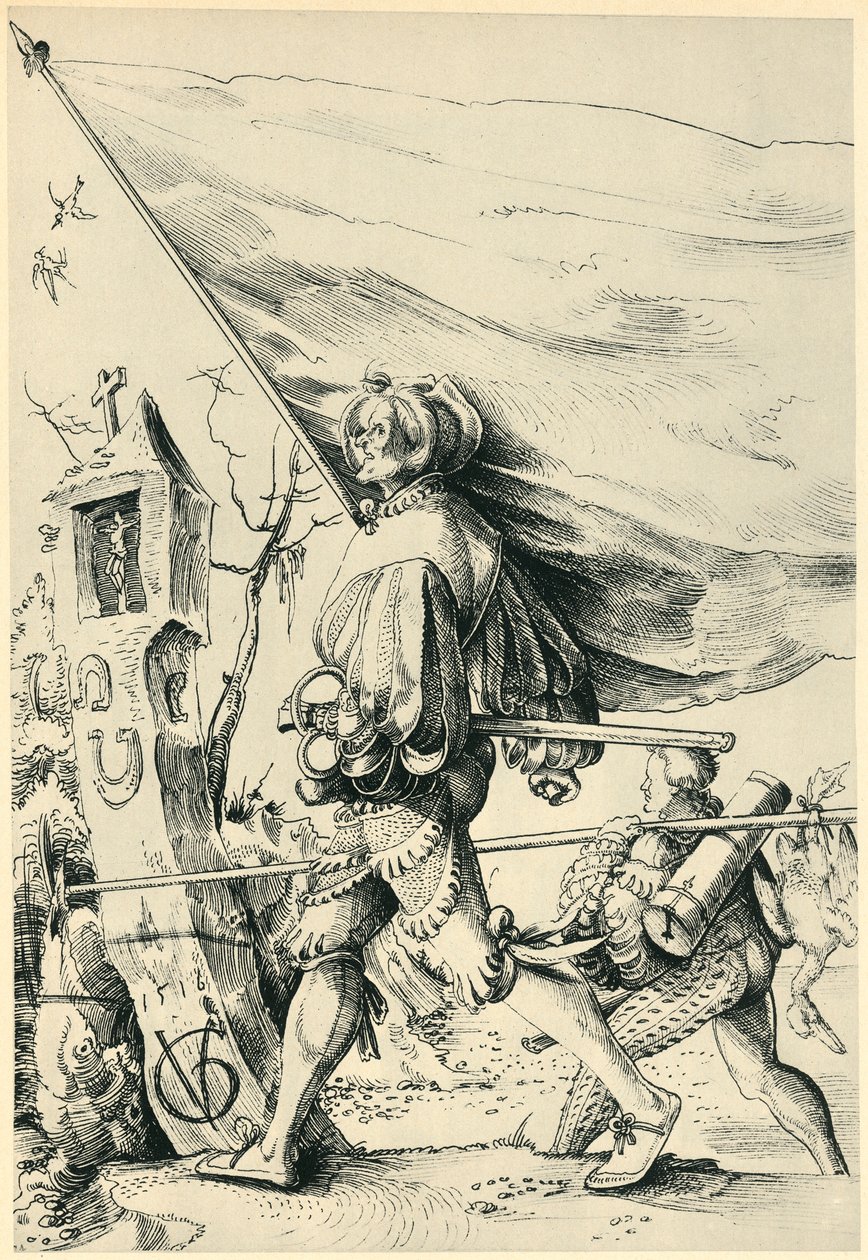Paralı askerler, 1516, 1943. by Urs Graf