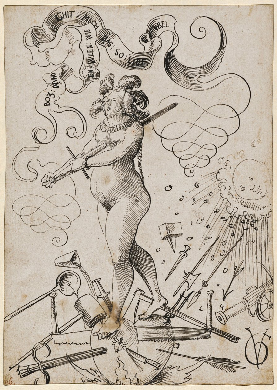 Aşk azapları, c. 1516. by Urs Graf