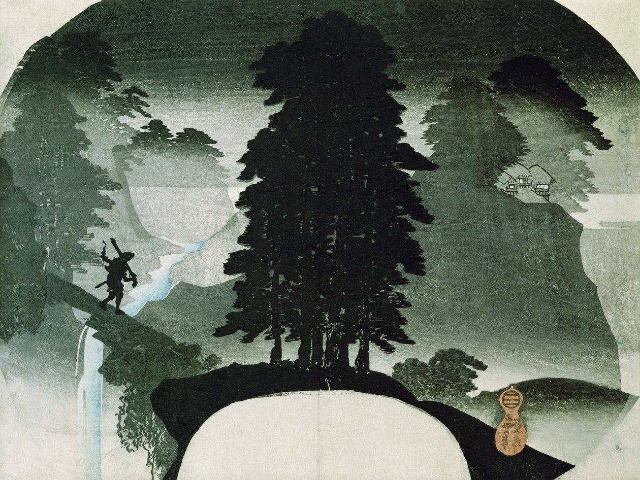 Manzara (tahta baskı) by Utagawa Sadahide