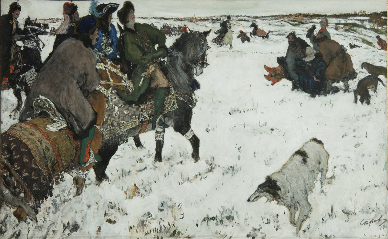 Avda Peter I, 1902 by Valentin Aleksandrovich Serov