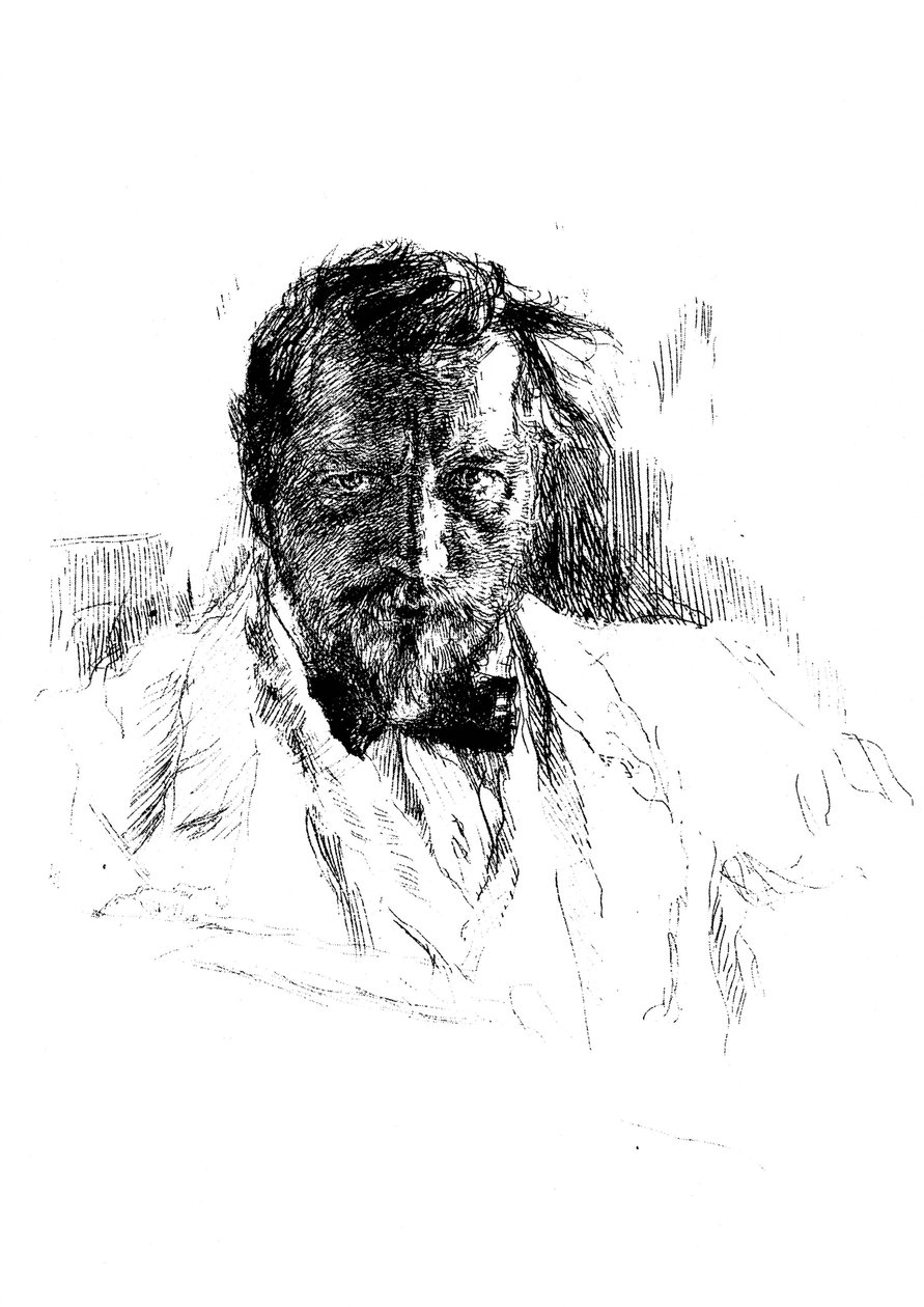 Otoportre, 1898. by Valentin Aleksandrovich Serov