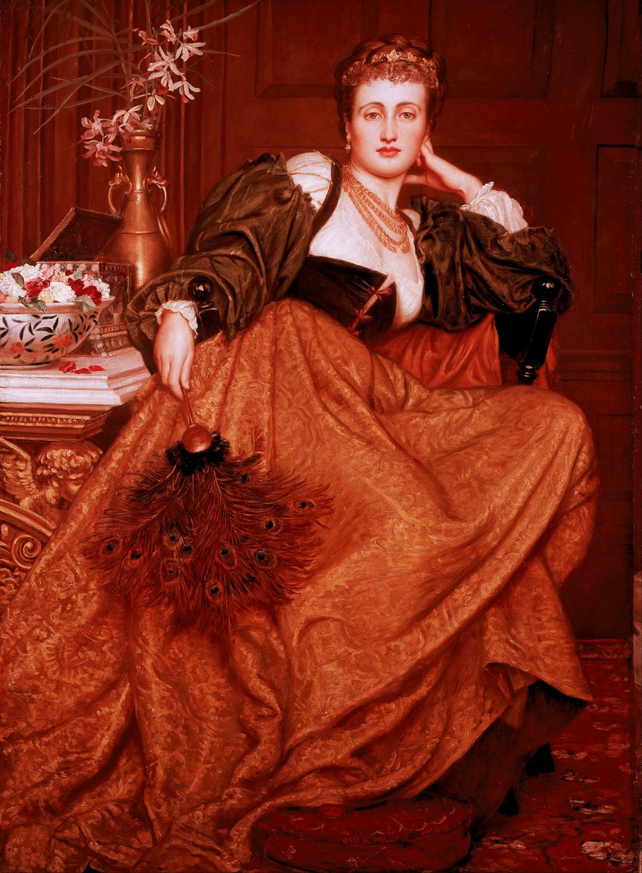Mantualı Leonora by Valentine Cameron Prinsep
