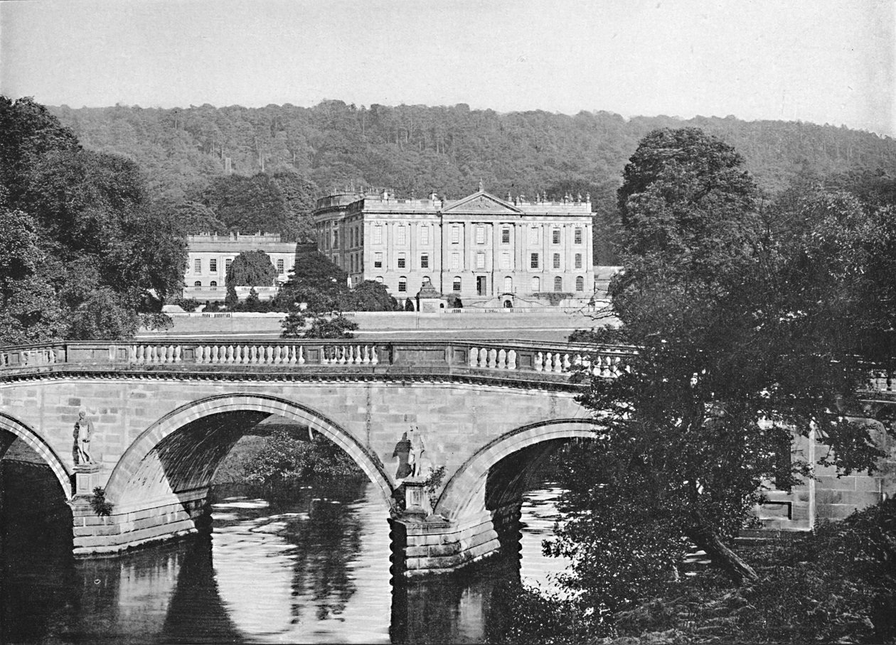 Chatsworth Evi, c1896 by Valentine and Sons Ltd
