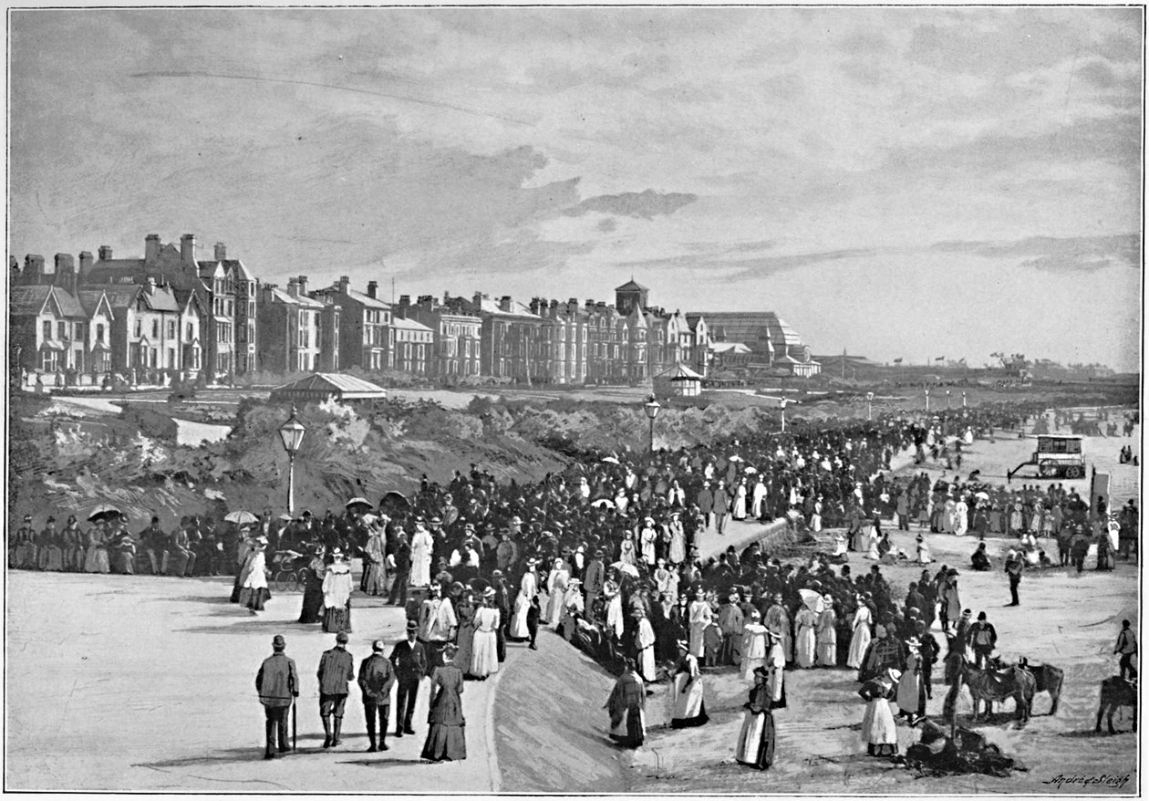 Deniz Parkı, Southport, c1896 by Valentine and Sons Ltd